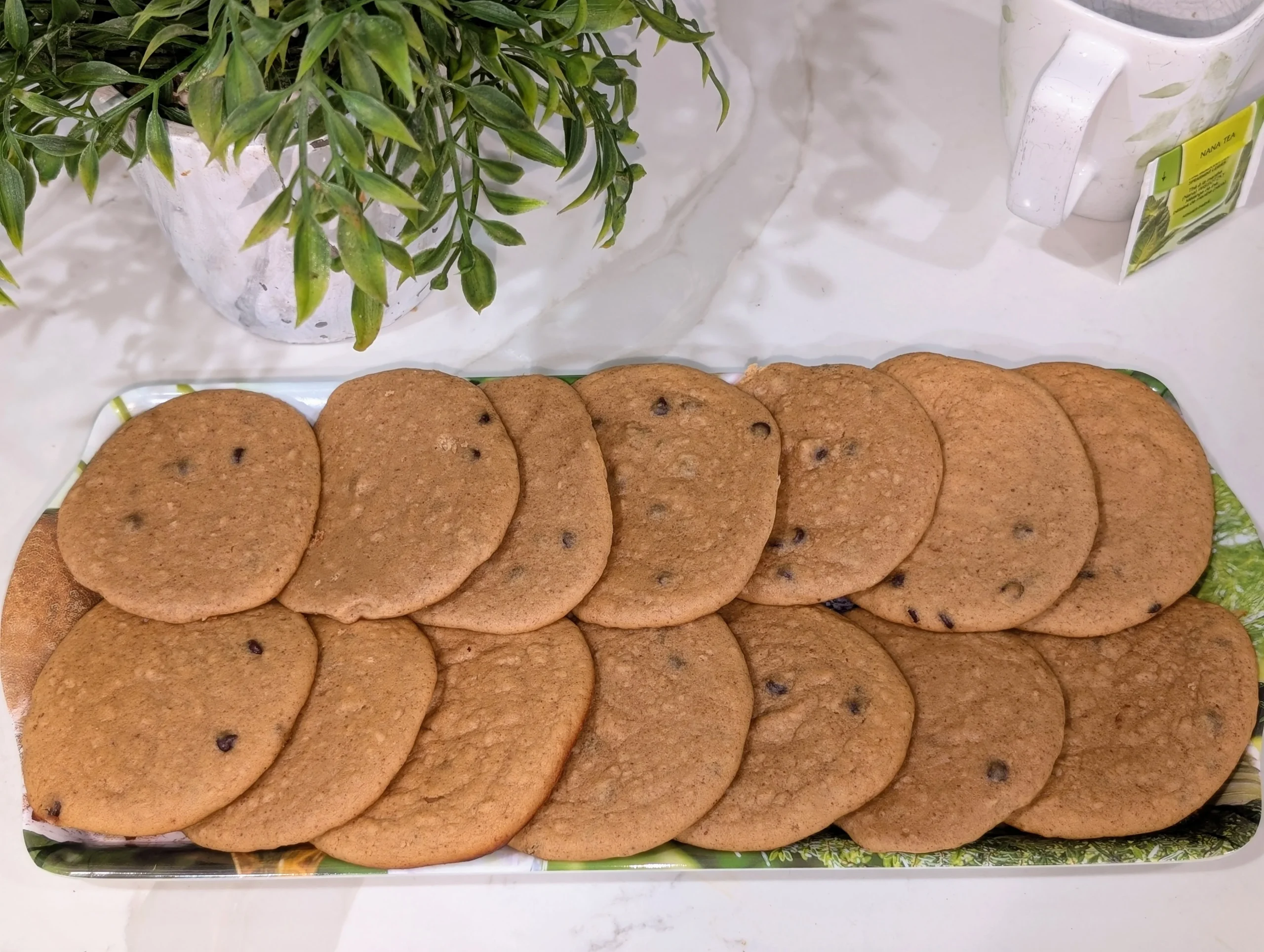 Protein-based pancake cookies