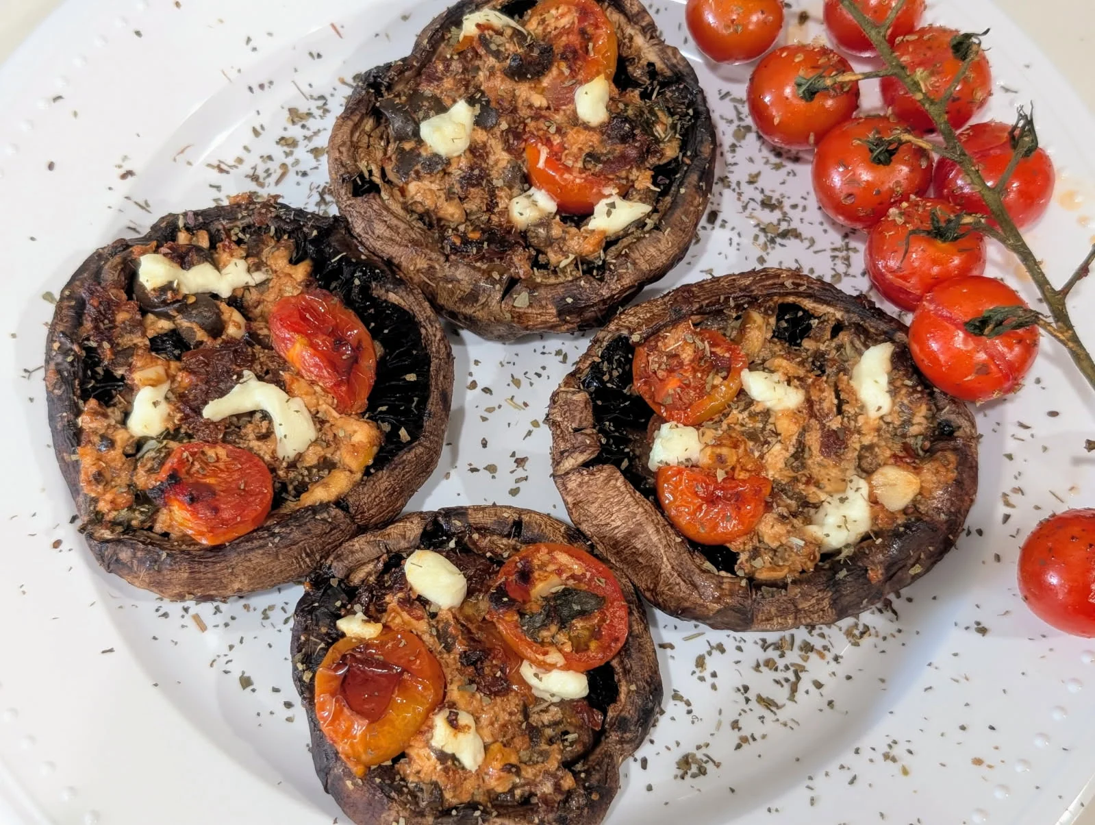 Sundried Tomato-Olive-Feta Stuffer and Coating (for fish, stuffed vegetables)